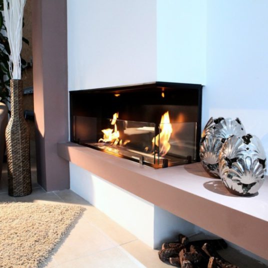 Chimenea Bioetanol Empotrable BKBF Angulo - Chimeneas Impormade