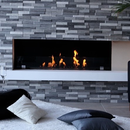 Chimenea Bioetanol BK Frontal - Chimenas de diseño , ahora tambien en pisos