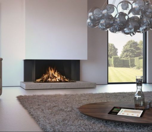 Chimenea Gas DRU Maestro 105 / 3 cristales - Chimeneas Impormade
