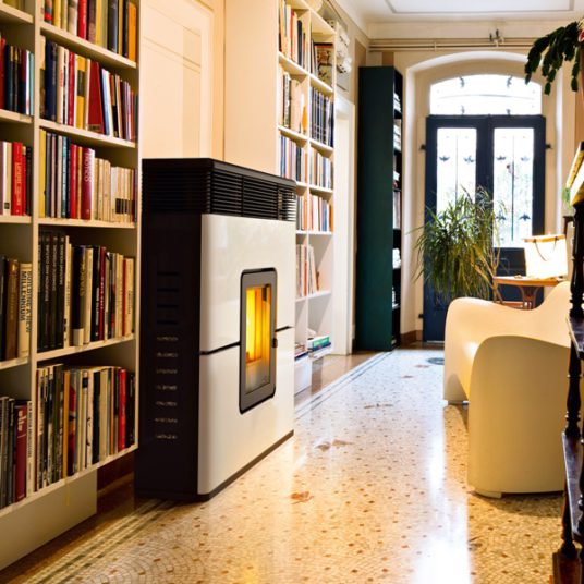 Estufa de pellet Philo MCZ - Chimeneas Impormade