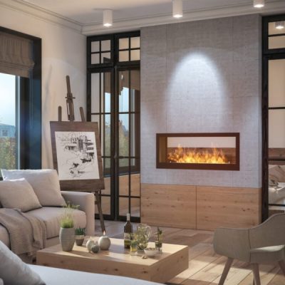 Chimenea Bioetanol Infire 2 caras - Chimeneas Impormade